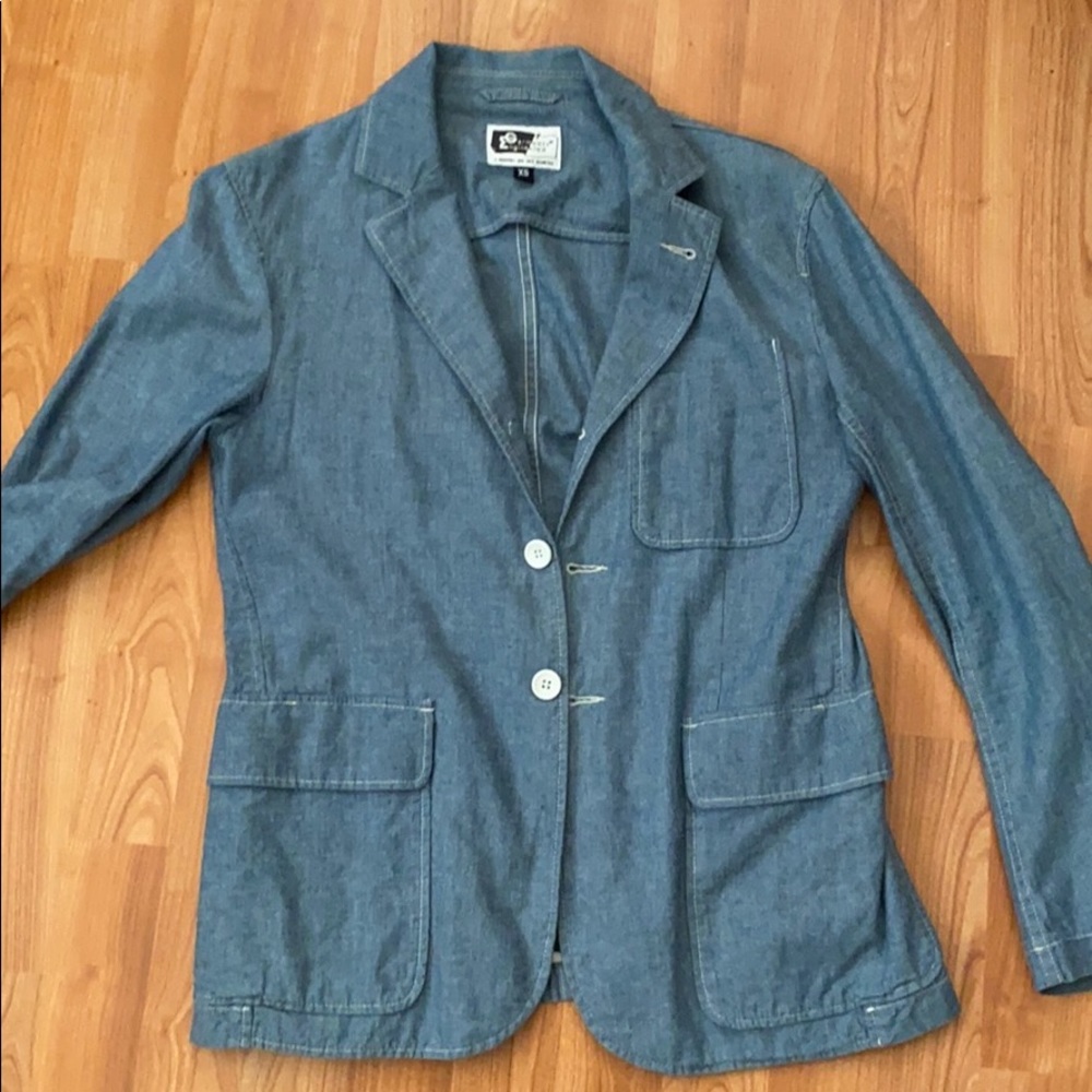 Engineered garments chambray blazer Xs New York